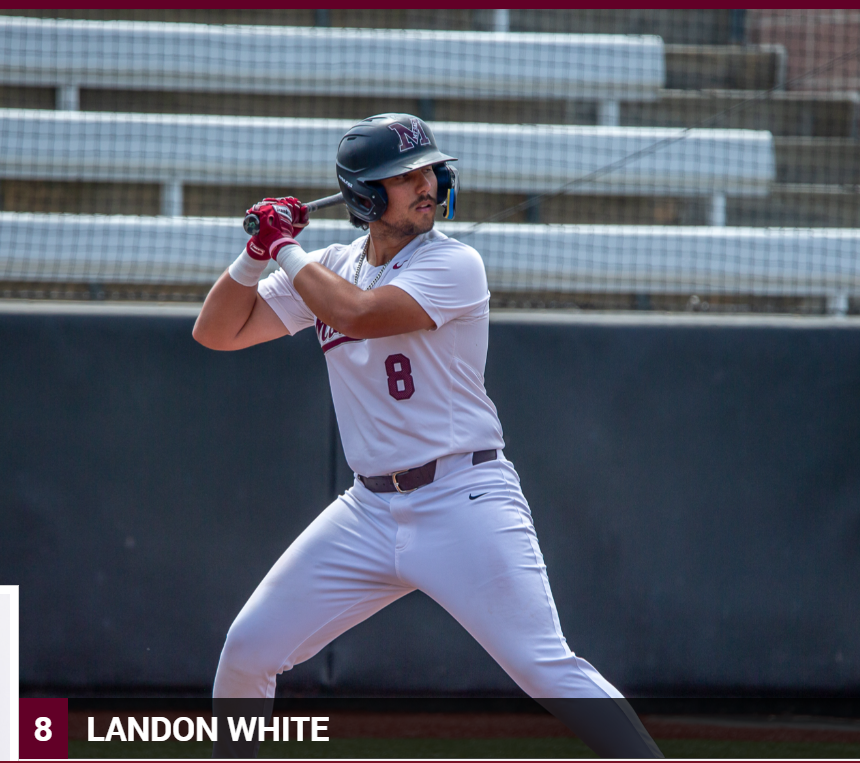 Landon White led the state in hitting this season.