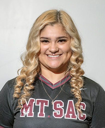 Mt. San Antonio College Brianna Goris named SCC Softball MVP.