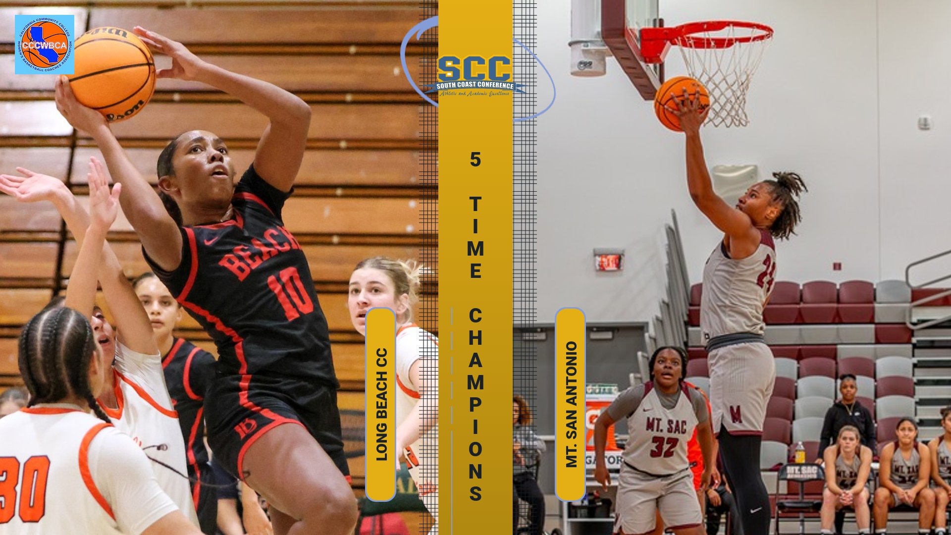 Business As Usual--Mt. SAC, Long Beach Collect 5th Consecutive SCC Women's Basketball Crowns