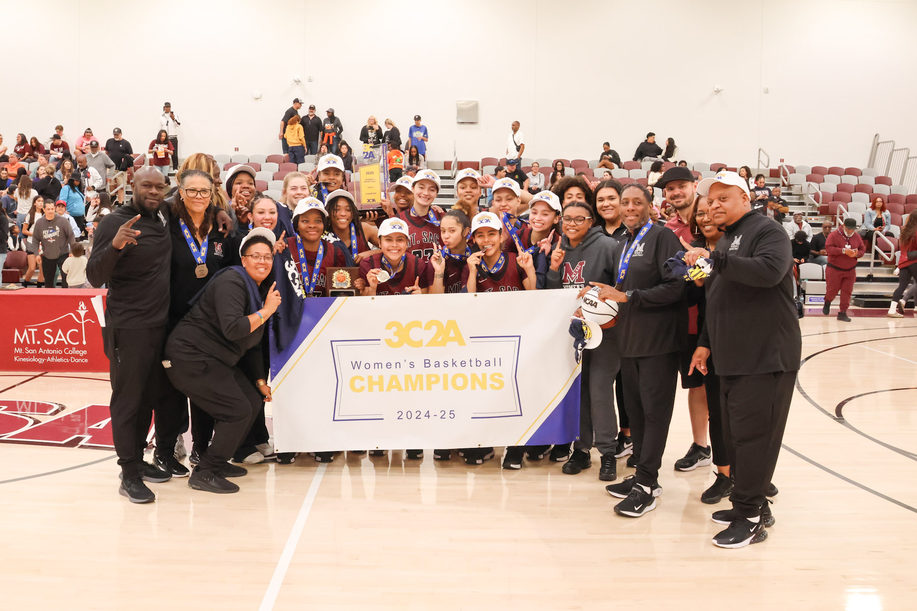 Mt. SAC returns to winner's circle--a record 9th State Women's Basketball title