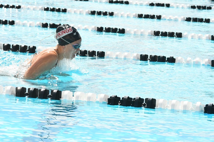 Long Beach wins the 2022 SCC women's swim title.