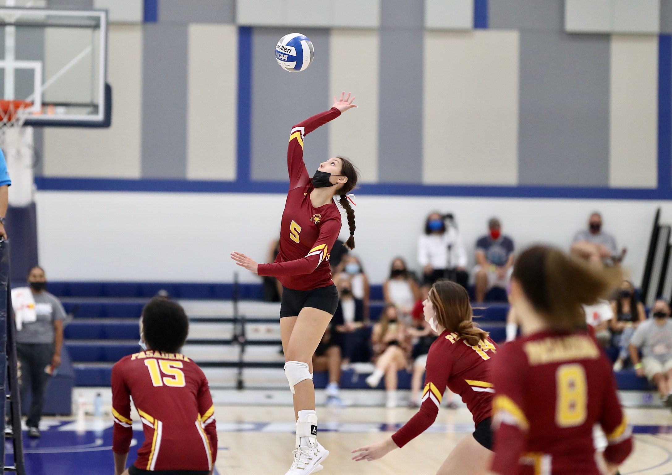 Pasadena City College's Camila Sanchez-Tellez was MVP of the 2021 SCC Tournament.